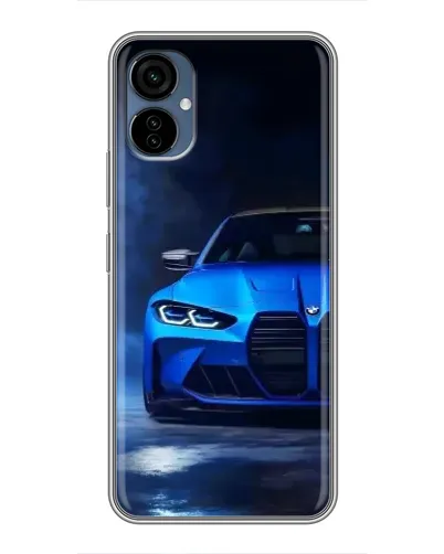 Чехол для TECNO Camon 19 Neo с картинкой «Голубая BMW M4»