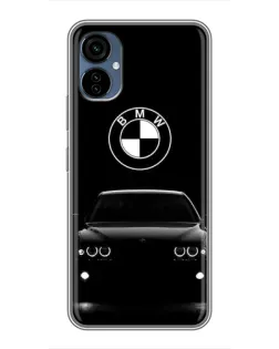 Чехол для TECNO Camon 19 Neo с картинкой «BMW — взгляд из темноты»