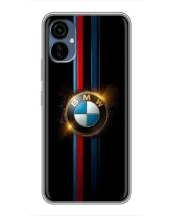 Чехол для TECNO Camon 19 Neo с картинкой «BMW M-Power неон»