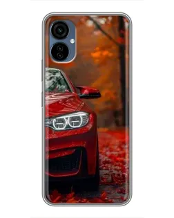 Чехол для TECNO Camon 19 Neo с картинкой «Осенняя BMW M4»