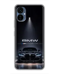 Чехол для TECNO Camon 19 Neo с картинкой «BMW сквозь ночной город» Чехол для TECNO Camon 19 Neo с картинкой «BMW сквозь ночной город»