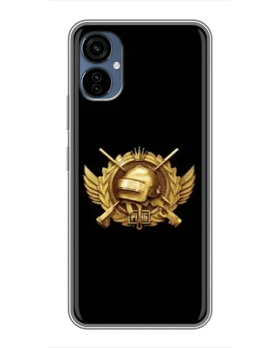 Чехол для TECNO Camon 19 Neo с картинкой «PUBG — оранжевый градиент»