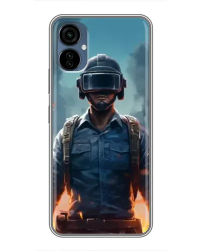 Чехол для TECNO Camon 19 Neo с картинкой «PUBG — реалистичный герой»