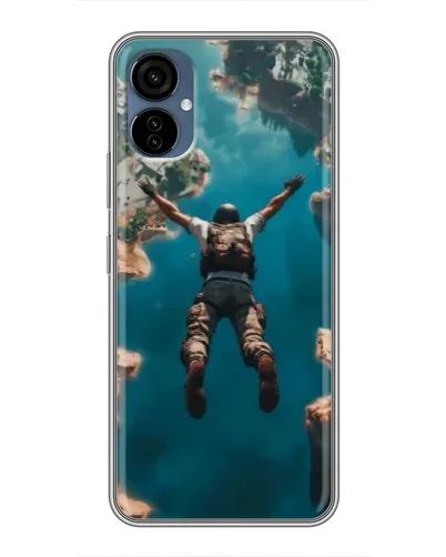 Чехол для TECNO Camon 19 Neo с картинкой «PUBG — свободное падение»