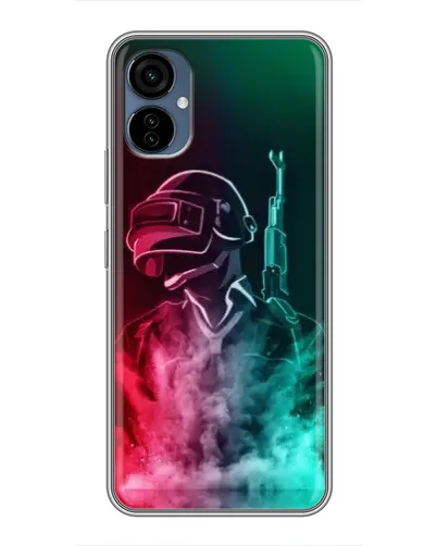 Чехол для TECNO Camon 19 Neo с картинкой «PUBG — огненный воин»