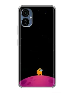 Чехол для TECNO Camon 19 Neo с картинкой «Одинокий герой на планете»