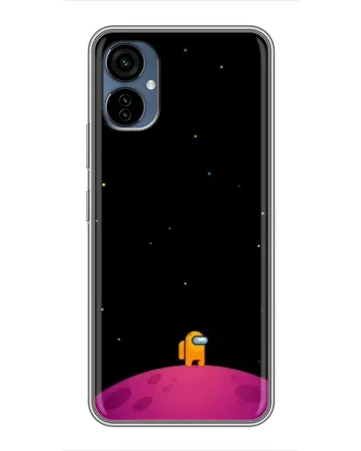 Чехол для TECNO Camon 19 Neo с картинкой «Одинокий герой на планете»