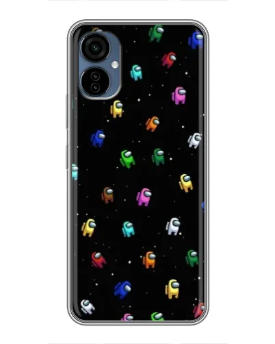 Чехол для TECNO Camon 19 Neo с картинкой «Экипаж Among Us»