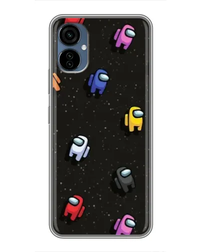 Чехол для TECNO Camon 19 Neo с картинкой «Космический паттерн Among Us»