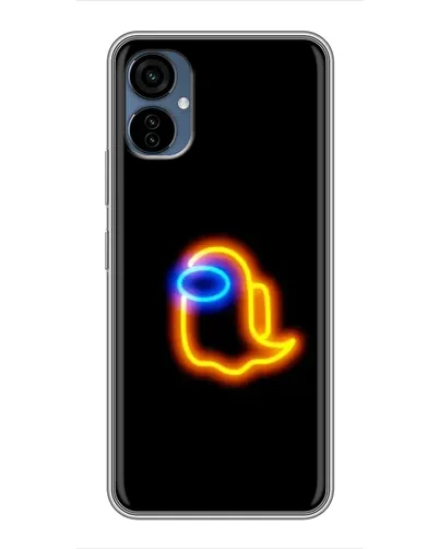 Чехол для TECNO Camon 19 Neo с картинкой «Among Us неоновое сияние»