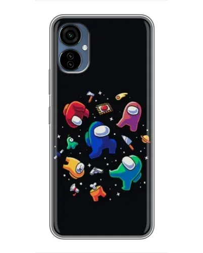 Чехол для TECNO Camon 19 Neo с картинкой «Among Us космос»
