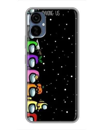 Чехол для TECNO Camon 19 Neo с картинкой «Команда Among Us»