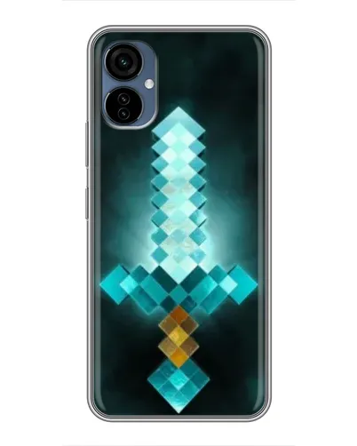 Чехол для TECNO Camon 19 Neo с картинкой «Алмазный меч неон»
