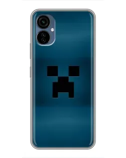 Чехол для TECNO Camon 19 Neo с картинкой «Крипер текстура»