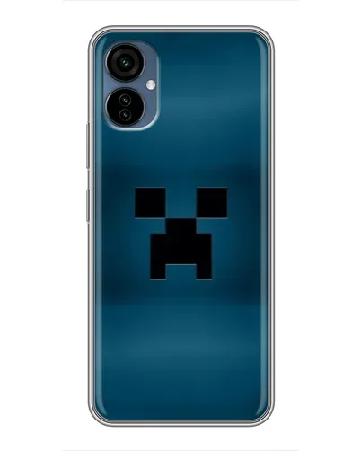 Чехол для TECNO Camon 19 Neo с картинкой «Крипер текстура»
