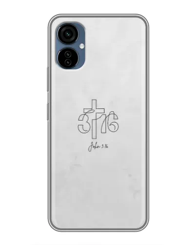Чехол для TECNO Camon 19 Neo с картинкой «Иоанна 3:16 Крест» Чехол для TECNO Camon 19 Neo с картинкой «Иоанна 3:16 Крест»