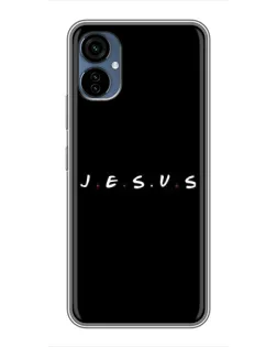 Чехол для TECNO Camon 19 Neo с картинкой «Точки веры J.E.S.U.S.»