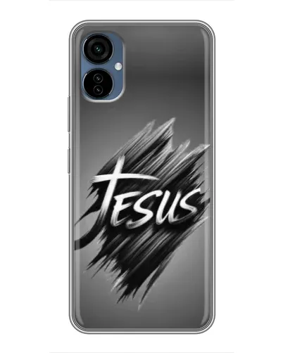 Чехол для TECNO Camon 19 Neo с картинкой «Надпись Jesus Graffiti» Чехол для TECNO Camon 19 Neo с картинкой «Надпись Jesus Graffiti»