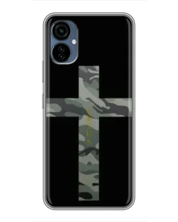Чехол для TECNO Camon 19 Neo с картинкой «Милитари Крест»