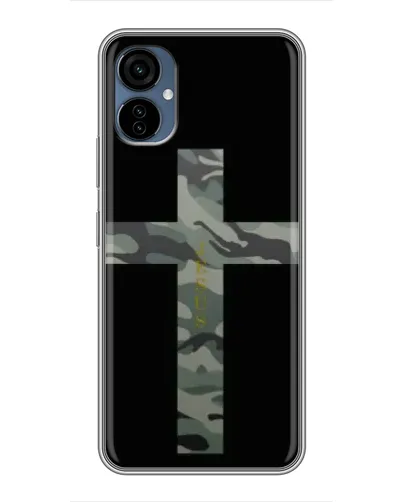 Чехол для TECNO Camon 19 Neo с картинкой «Милитари Крест» Чехол для TECNO Camon 19 Neo с картинкой «Милитари Крест»
