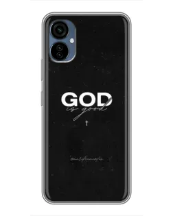 Чехол для TECNO Camon 19 Neo с картинкой «GOD — Бог над всем»