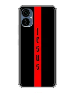 Чехол для TECNO Camon 19 Neo с картинкой «Красная линия веры»