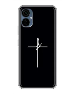 Чохол для TECNO Camon 19 Neo з картинкою «Тонкий хрест»
