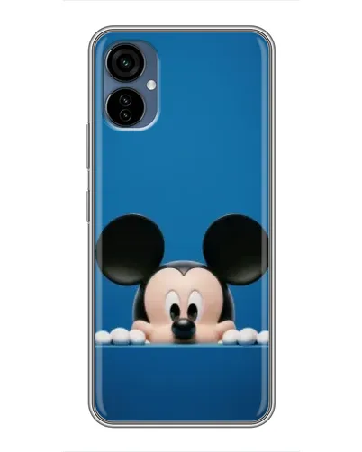 Чехол для TECNO Camon 19 Neo с картинкой «Микки выглядывает» Чехол для TECNO Camon 19 Neo с картинкой «Микки выглядывает»
