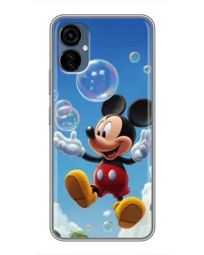 Чехол для TECNO Camon 19 Neo с картинкой «Mickey и мыльные пузыри» Чехол для TECNO Camon 19 Neo с картинкой «Mickey и мыльные пузыри»