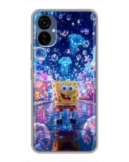 Чехол для TECNO Camon 19 Neo с картинкой «Неоновый океан»