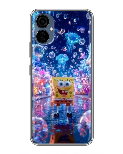 Чехол для TECNO Camon 19 Neo с картинкой «Неоновый океан» Чехол для TECNO Camon 19 Neo с картинкой «Неоновый океан»