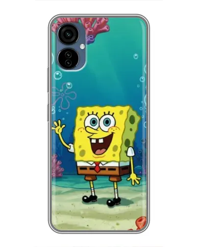 Чехол для TECNO Camon 19 Neo с картинкой «Подводный привет» Чехол для TECNO Camon 19 Neo с картинкой «Подводный привет»
