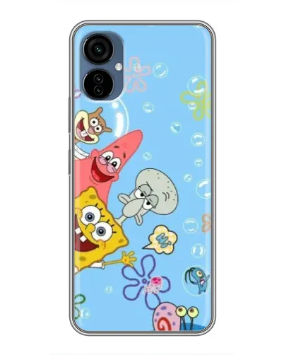 Чехол для TECNO Camon 19 Neo с картинкой «Веселые пузырьки» Чехол для TECNO Camon 19 Neo с картинкой «Веселые пузырьки»