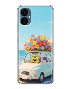Чехол для TECNO Camon 19 Neo с картинкой «Автомобильное путешествие»
