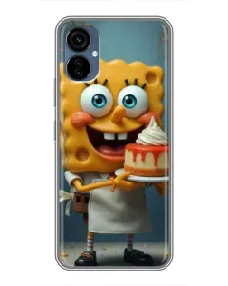 Чехол для TECNO Camon 19 Neo с картинкой «Повар Спанч Боб»