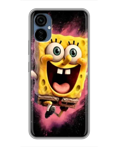 Чехол для TECNO Camon 19 Neo с картинкой «Взрывной Спанч Боб» Чехол для TECNO Camon 19 Neo с картинкой «Взрывной Спанч Боб»
