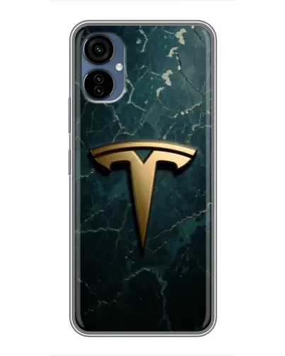 Чехол для TECNO Camon 19 Neo с картинкой «Мраморная Tesla Gold»