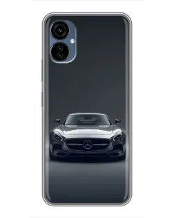 Чехол для TECNO Camon 19 Neo с картинкой «Mercedes на черном»