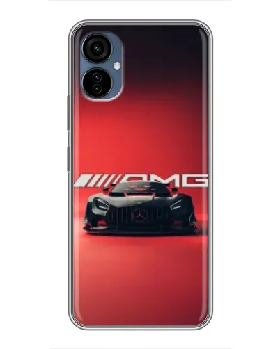 Чехол для TECNO Camon 19 Neo с картинкой «Mercedes AMG — красная линия»
