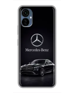 Чехол для TECNO Camon 19 Neo с картинкой «Mercedes — решетка радиатора»