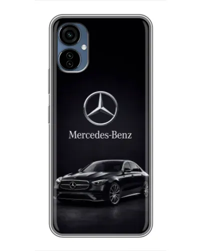 Чехол для TECNO Camon 19 Neo с картинкой «Mercedes — решетка радиатора»