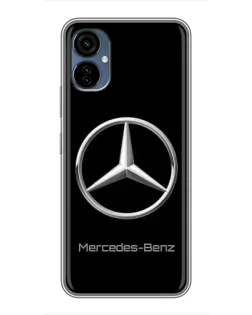 Чехол для TECNO Camon 19 Neo с картинкой «Mercedes Silver Logo»