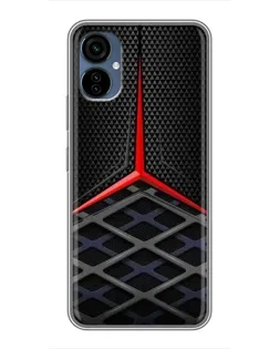 Чехол для TECNO Camon 19 Neo с картинкой «Mercedes Carbon Grid»