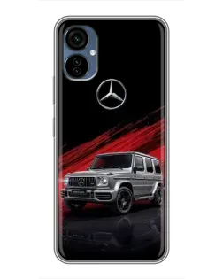 Чехол для TECNO Camon 19 Neo с картинкой «Mercedes G-Class красный»