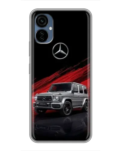 Чехол для TECNO Camon 19 Neo с картинкой «Mercedes G-Class красный»