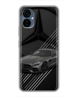 Чехол для TECNO Camon 19 Neo с картинкой «Mercedes AMG — графика»