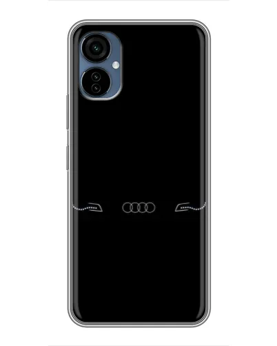 Чехол для TECNO Camon 19 Neo с картинкой «Audi — световой подпись»