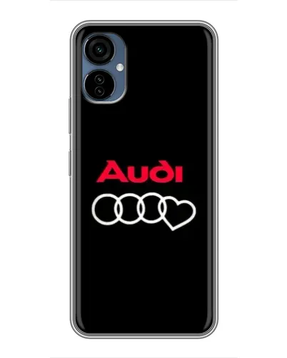 Чехол для TECNO Camon 19 Neo с картинкой «Логотип Audi Heart»