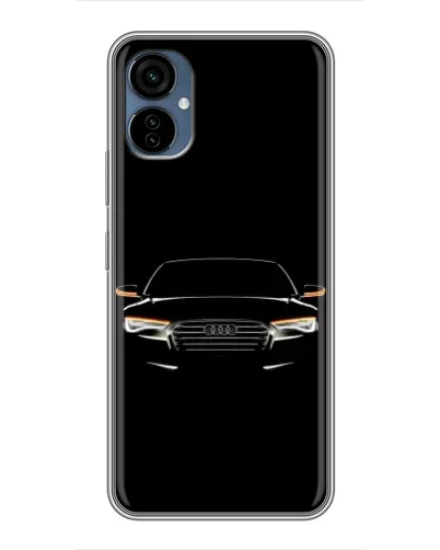 Чехол для TECNO Camon 19 Neo с картинкой «Audi — ночной контур»