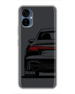 Чехол для TECNO Camon 19 Neo с картинкой «Задняя часть Audi — арт»